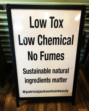 low tox low chemical no fumes at Patricia Jackson Hair Beauty in Ballina