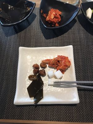 Corean starters  at Saveurs de Coree in Beijing