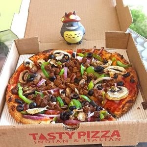  at Tasty Pizza in Cupertino