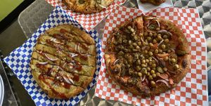   at Tasty Pizza in Cupertino