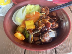 Checked and it’s vegan   at Disney - Tangled Tree Tavern  in Shanghai