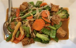 tofu pad pug!  at Pad Thai in St Louis