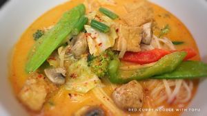 Red Curry with Tofu at Pad Thai in St Louis