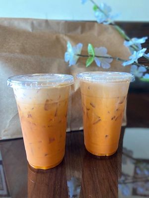 Thai Iced Tea at Pad Thai in St Louis