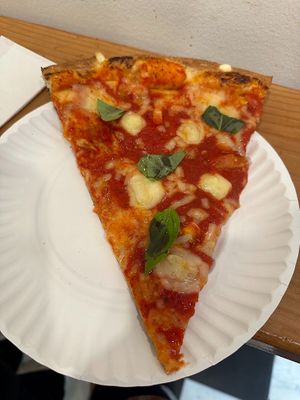 margherita at Artistic Pizza in New York City