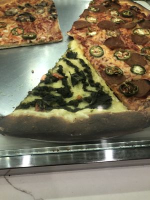 Vegan pesto   at Artistic Pizza in New York City