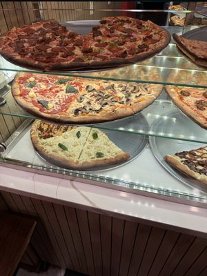 Vegan options  at Artistic Pizza in New York City