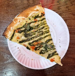 Slice  at Artistic Pizza in New York City