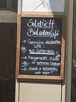 Gute vegane Auswahl at SoLeb'icH in Bad Kissingen