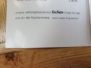 Selbstgemachte Kuchen auch vegan🥰 at SoLeb'icH in Bad Kissingen