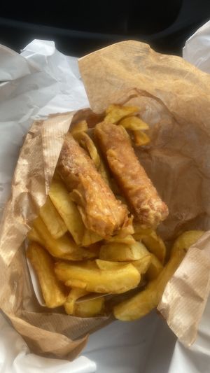 Vegan Sausage Supper at The Hippy Chippy in Paisley