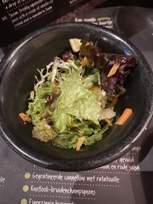 Side salad at 't Zusje in Terneuzen