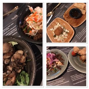 Gerechtjes van de vegan kaart at 't Zusje in Terneuzen