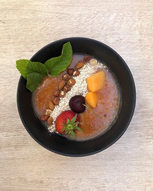 Vegan bowl. Photo by: Brasserie L'Instant on Facebook at Brasserie L'Instant in Ajaccio