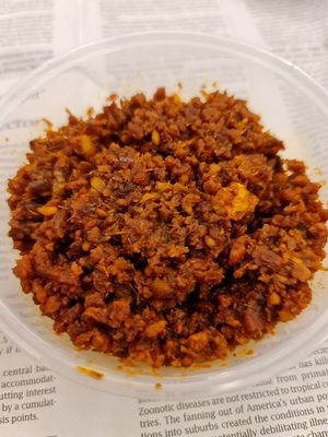 Hei bee  hiam  ~ 18/8/21 at SHU Vegetarian 蔬方斋 - Toa Payoh in Central Singapore