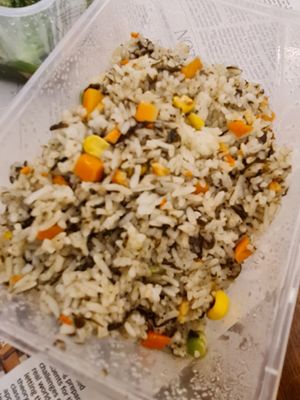 Olive fried rice ~ 18/8/21 at SHU Vegetarian 蔬方斋 - Toa Payoh in Central Singapore