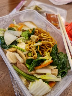 Claypot  Yee  Noodle ~ 7/9/21 at SHU Vegetarian 蔬方斋 - Toa Payoh in Central Singapore