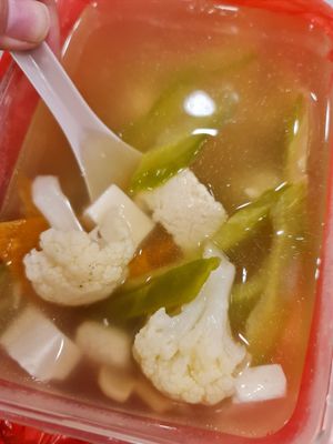 Bittergourd soup ~ 25/10/21 at SHU Vegetarian 蔬方斋 - Toa Payoh in Central Singapore