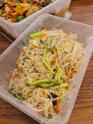 Fried Mee Hoon ~ 26/11/21 at SHU Vegetarian 蔬方斋 - Toa Payoh in Central Singapore