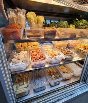 Fresh Ingredients for Mala Hotpot  ~ 4/3/22 at SHU Vegetarian 蔬方斋 - Toa Payoh in Central Singapore