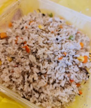 Olive Fried Rice ~ 4/3/22 at SHU Vegetarian 蔬方斋 - Toa Payoh in Central Singapore