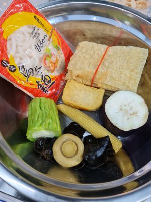 $12.10 Mala Hotpot  ~ 9/3/22 at SHU Vegetarian 蔬方斋 - Toa Payoh in Central Singapore