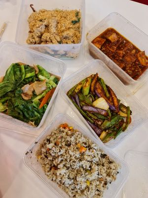 Good for 5 pax ~ 6/4/22 at SHU Vegetarian 蔬方斋 - Toa Payoh in Central Singapore