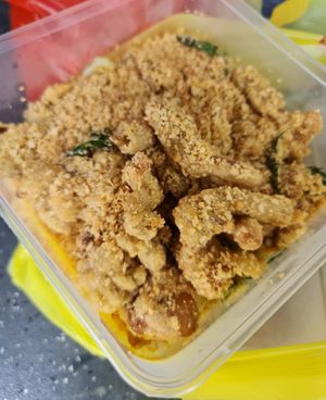 Cereal cripsy Mushroom ~ 6/4/22 at SHU Vegetarian 蔬方斋 - Toa Payoh in Central Singapore