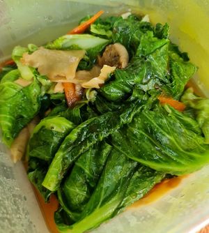 Baby Kailan ~ 6/4/22 at SHU Vegetarian 蔬方斋 - Toa Payoh in Central Singapore