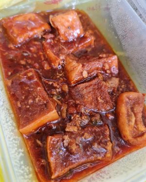 Hotplate Minced Tofu ~ 6/4/22 at SHU Vegetarian 蔬方斋 - Toa Payoh in Central Singapore