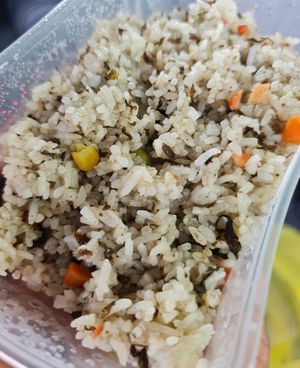 Olive Fried Rice ~ 6/4/22 at SHU Vegetarian 蔬方斋 - Toa Payoh in Central Singapore