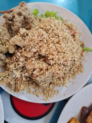 Cereal Fried Mushroom ~ 30/12/22 at SHU Vegetarian 蔬方斋 - Toa Payoh in Central Singapore