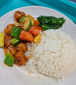 Sweet & Sour Pok ~ 23/1/23 at SHU Vegetarian 蔬方斋 - Toa Payoh in Central Singapore