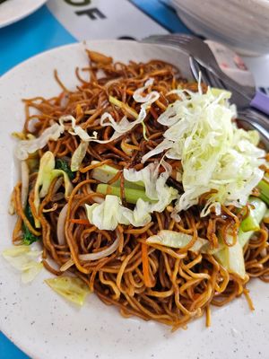 Fried Mee Sua ~ 5/4/24 at SHU Vegetarian 蔬方斋 - Toa Payoh in Central Singapore