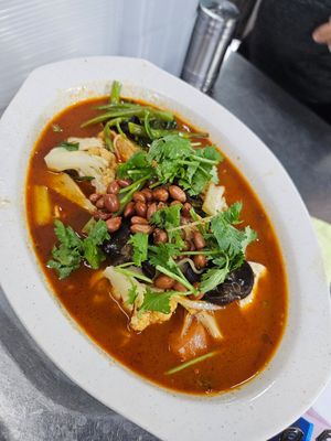 Mala soup noodle ~ 16/5/24 at SHU Vegetarian 蔬方斋 - Toa Payoh in Central Singapore