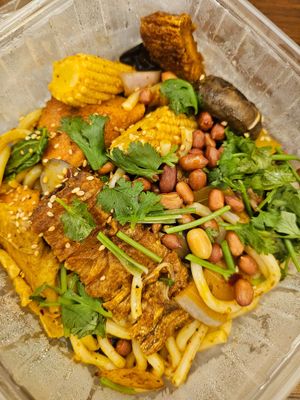 Mala Udon ~ 16/5/24 at SHU Vegetarian 蔬方斋 - Toa Payoh in Central Singapore