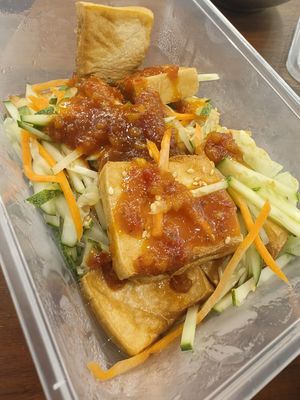 Thai style Tofu ~ 2/8/24 at SHU Vegetarian 蔬方斋 - Toa Payoh in Central Singapore