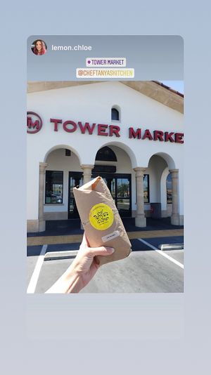Gas and a sandwich! Easy in and out. at Tower Market Gas Station in Palm Desert