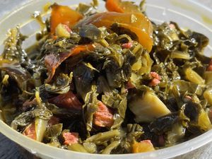 Southern Style Greens at Grass VBQ Joint - Cloud Kitchen in Decatur