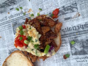 Veef brisket  at Grass VBQ Joint - Cloud Kitchen in Decatur