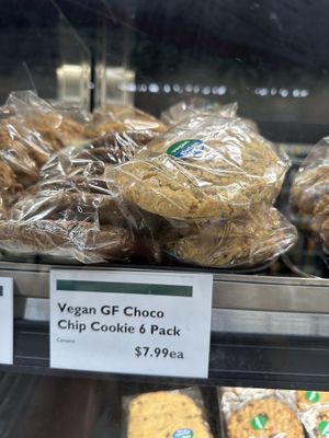Vegan cookies  at River Valley Co-op in Northampton