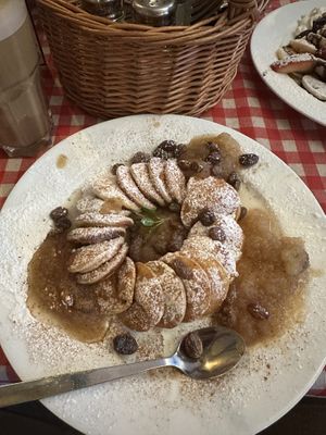 Awesome pancakes !  at Det Lille Pannekakehuset in Lillehammer