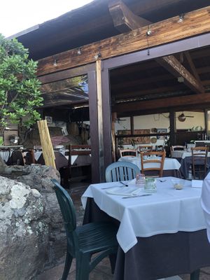 Inside / balcony   at Rocca Ja in Castelsardo