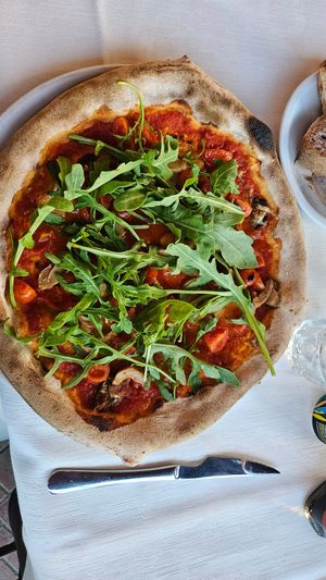 Pizza at Rocca Ja in Castelsardo