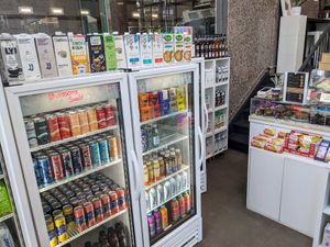 So many plant milk options at Leaves House || in Montreal