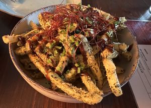 Furikake fries  at Bracka 20 in Warsaw