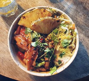 Sweet & sour "chicken" at Bracka 20 in Warsaw