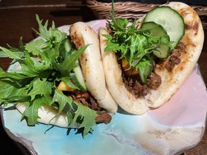 Bao buns  at Bracka 20 in Warsaw