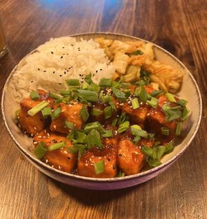 korean fried tofu  at Bracka 20 in Warsaw