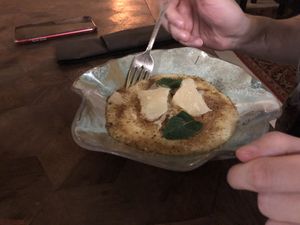 Creme brulee at Bracka 20 in Warsaw